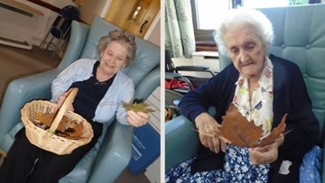 Autumn activities for Whittlesey care home Residents
